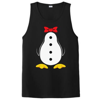 funny Penguin Costume Tuxedo Halloween Gift PosiCharge Competitor Tank