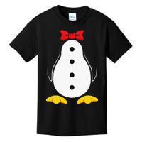 funny Penguin Costume Tuxedo Halloween Gift Kids T-Shirt