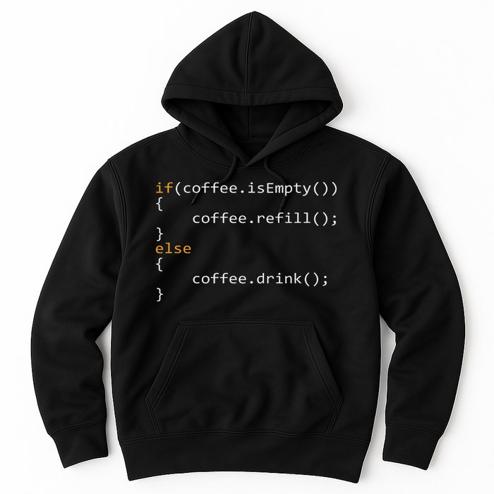 Funny Programmer Coffee Gift For Coders Hoodie