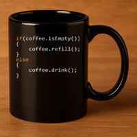 Funny Programmer Coffee Gift For Coders 11oz C Handle Ceramic Mug