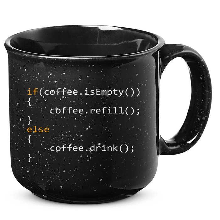 Funny Programmer Coffee Gift For Coders 15oz Campfire Ceramic Mug