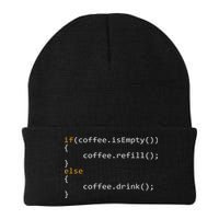Funny Programmer Coffee Gift For Coders Beanie