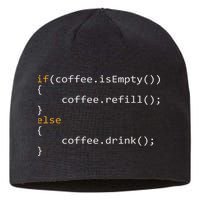 Funny Programmer Coffee Gift For Coders Sustainable Beanie