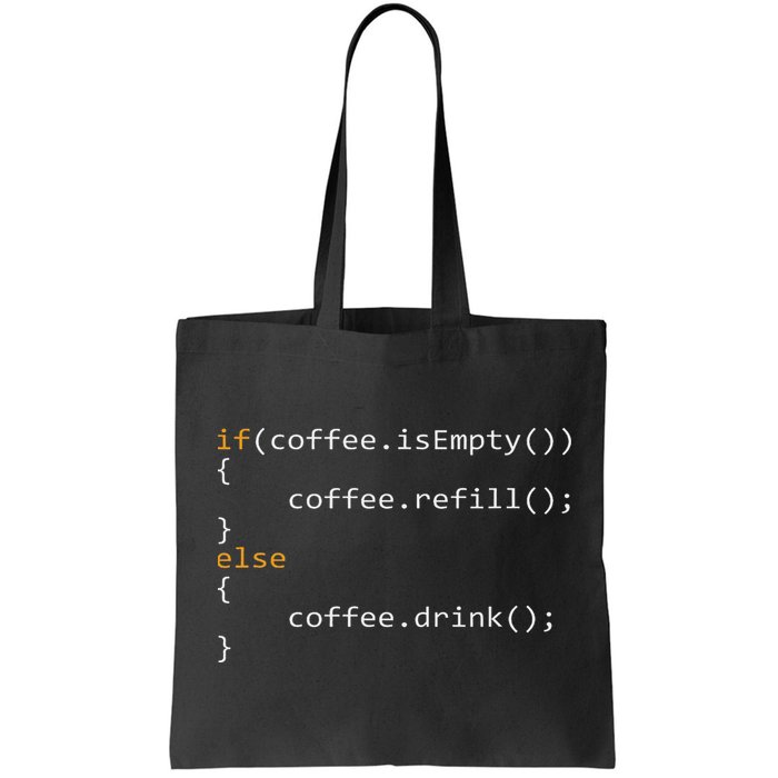 Funny Programmer Coffee Gift For Coders Bag
