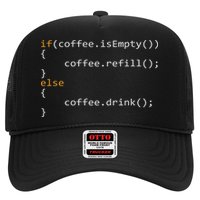 Funny Programmer Coffee Gift For Coders Trucker Hat