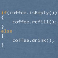 Funny Programmer Coffee Gift For Coders Garment-Dyed Sweatshirt