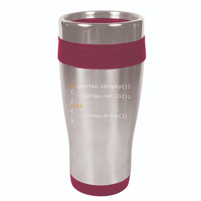 Funny Programmer Coffee Gift For Coders 16oz Travel Tumbler