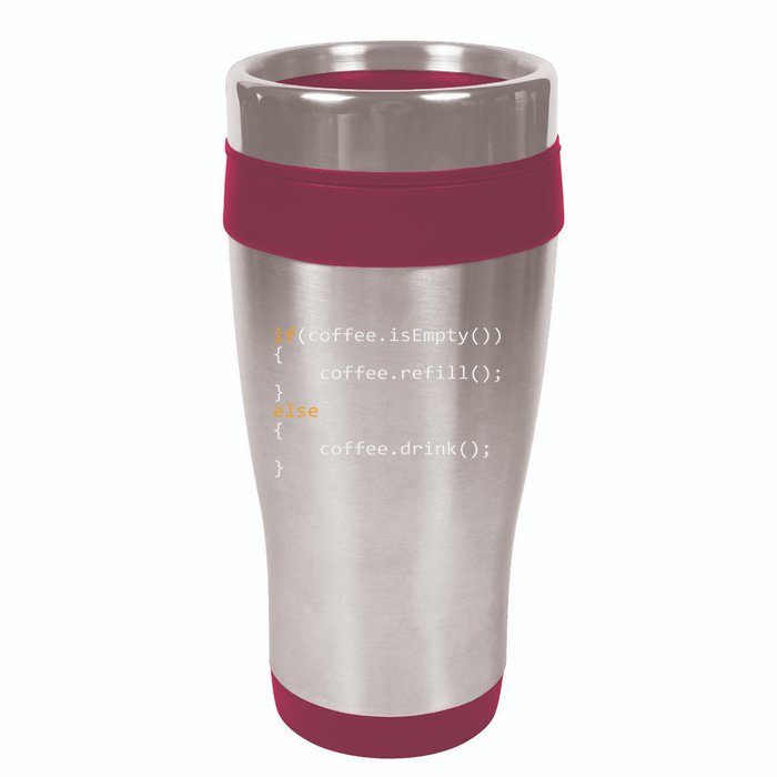Funny Programmer Coffee Gift For Coders 16oz Travel Tumbler