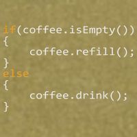Funny Programmer Coffee Gift For Coders Garment-Dyed Women's Muscle Tee