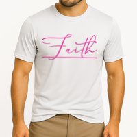 Faith Pink Christian Cooling Performance Crew T-Shirt