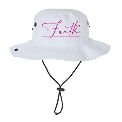 Faith Pink Christian Legacy Cool Fit Booney Bucket Hat