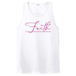 Faith Pink Christian PosiCharge Competitor Tank