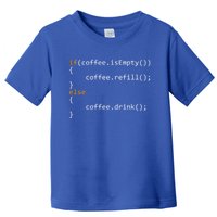 Funny Programmer Coffee Gift For Coders Gift Toddler T-Shirt