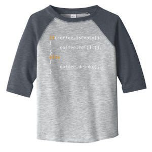 Funny Programmer Coffee Gift For Coders Gift Toddler Fine Jersey T-Shirt