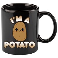 Funny Potato Costume Cute Kawaii Style Smiling I'm A Potato Gift 11oz C Handle Ceramic Mug