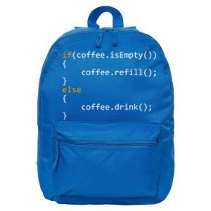 Funny Programmer Coffee Gift For Coders Gift 16 in Basic Backpack