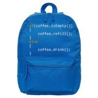 Funny Programmer Coffee Gift For Coders Gift 16 in Basic Backpack