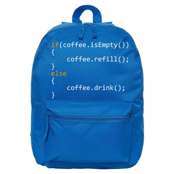 Funny Programmer Coffee Gift For Coders Gift 16 in Basic Backpack