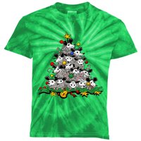 Funny Possum Christmas Tree Ornament Decor Opossum Lovers Kids Tie-Dye T-Shirt