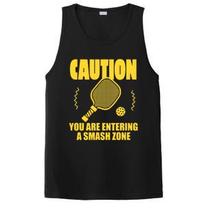 Funny Pickleball Caution You Are Entering Smash Zone PosiCharge Competitor Tank