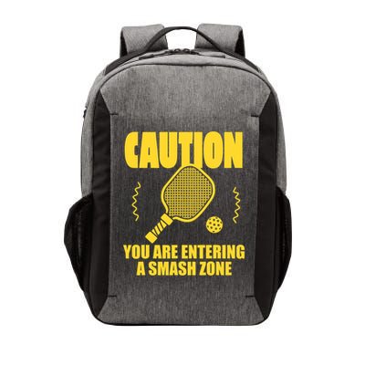 Funny Pickleball Caution You Are Entering Smash Zone Vector Backpack