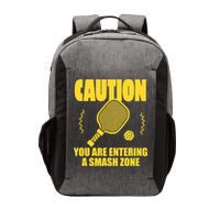 Funny Pickleball Caution You Are Entering Smash Zone Vector Backpack