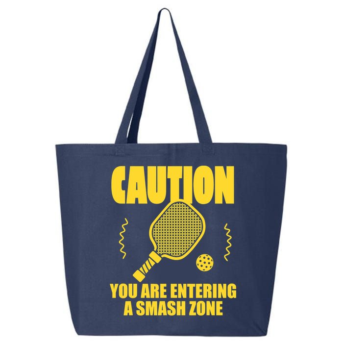 Funny Pickleball Caution You Are Entering Smash Zone 25L Jumbo Tote