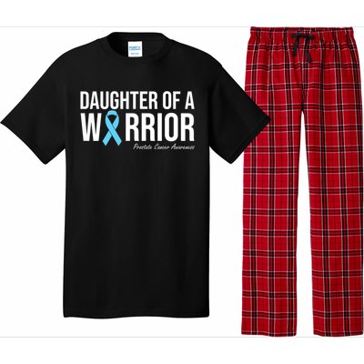 Family Prostate Cancer Awareness Light Blue Daughter Warrior Pajama Set