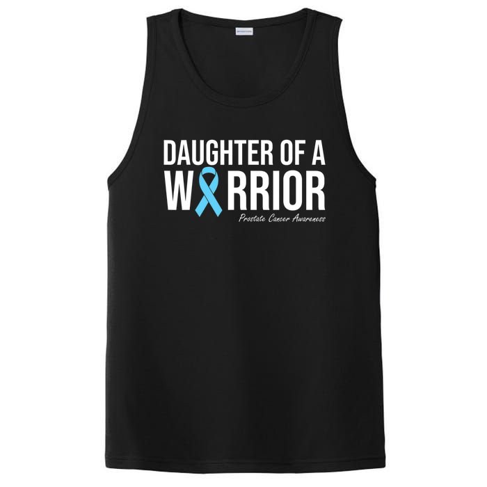 Family Prostate Cancer Awareness Light Blue Daughter Warrior PosiCharge Competitor Tank