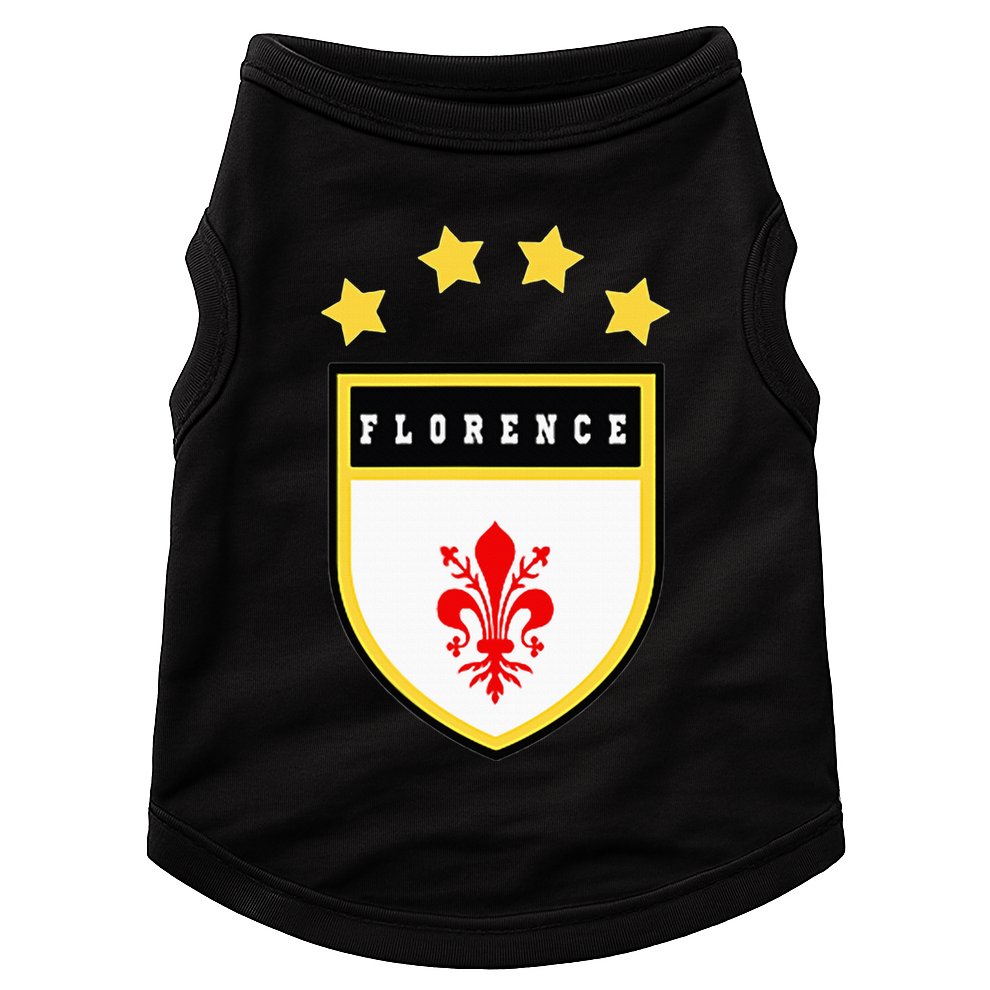 Florence Pocket Coat Of Arms National Pride Flag Doggie Tank