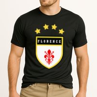 Florence Pocket Coat Of Arms National Pride Flag Cooling Performance Crew T-Shirt