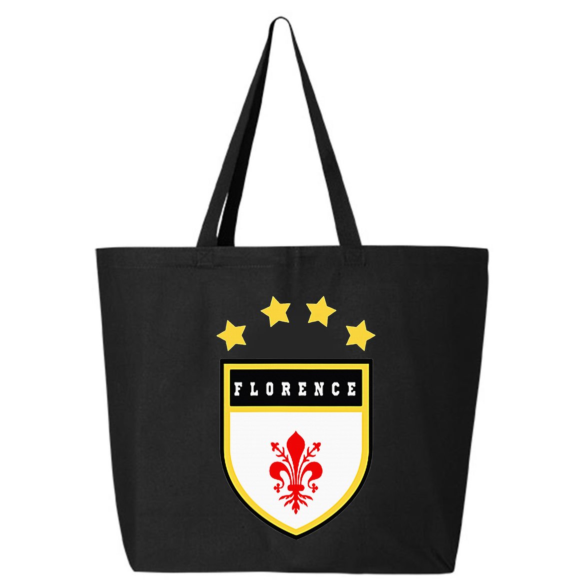 Florence Pocket Coat Of Arms National Pride Flag 25L Jumbo Tote