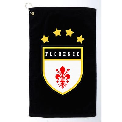 Florence Pocket Coat Of Arms National Pride Flag Golf Towel