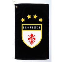 Florence Pocket Coat Of Arms National Pride Flag Golf Towel