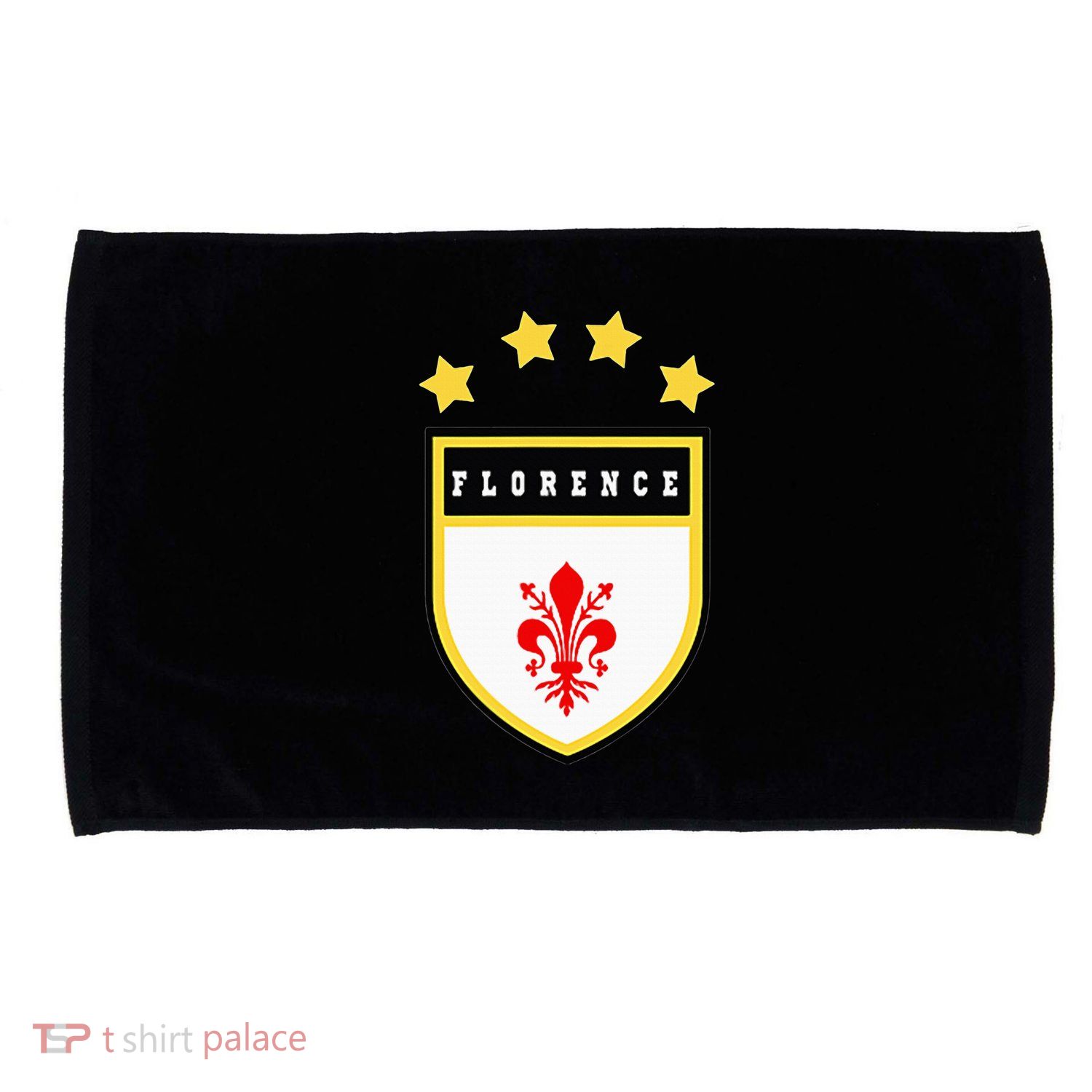Florence Pocket Coat Of Arms National Pride Flag Microfiber Hand Towel