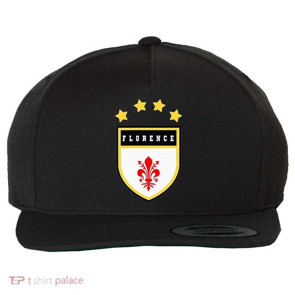 Florence Pocket Coat Of Arms National Pride Flag Wool Snapback Cap