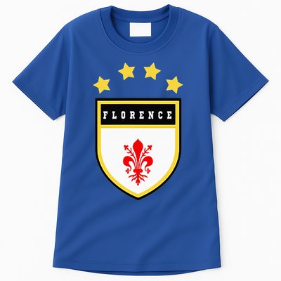 Florence Pocket Coat Of Arms National Pride Flag Tall T-Shirt