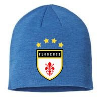 Florence Pocket Coat Of Arms National Pride Flag Sustainable Beanie