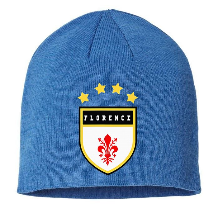 Florence Pocket Coat Of Arms National Pride Flag Sustainable Beanie
