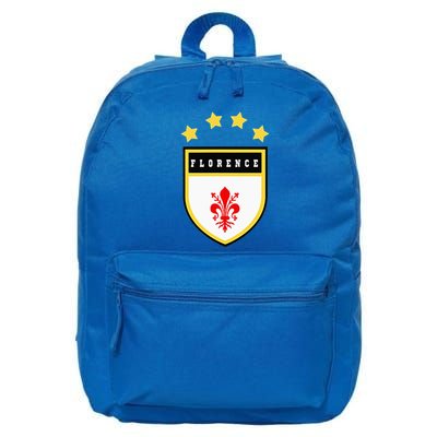 Florence Pocket Coat Of Arms National Pride Flag 16 in Basic Backpack