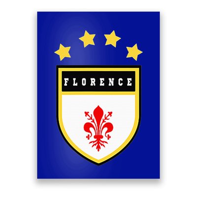 Florence Pocket Coat Of Arms National Pride Flag Poster