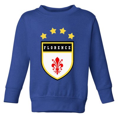 Florence Pocket Coat Of Arms National Pride Flag Toddler Sweatshirt