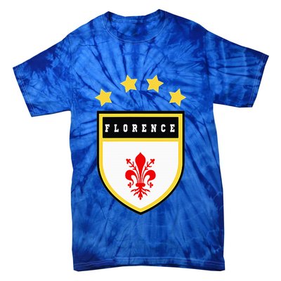 Florence Pocket Coat Of Arms National Pride Flag Tie-Dye T-Shirt