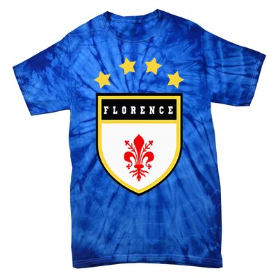 Florence Pocket Coat Of Arms National Pride Flag Tie-Dye T-Shirt