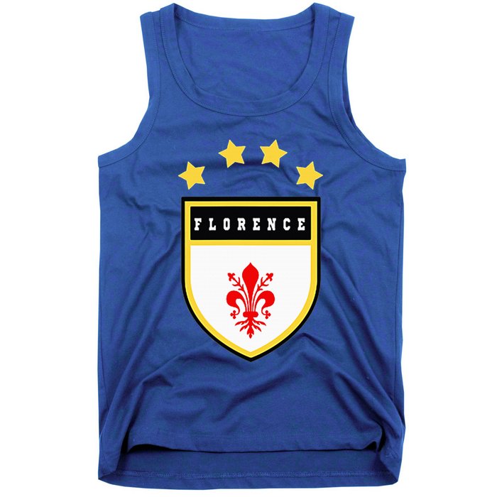 Florence Pocket Coat Of Arms National Pride Flag Tank Top