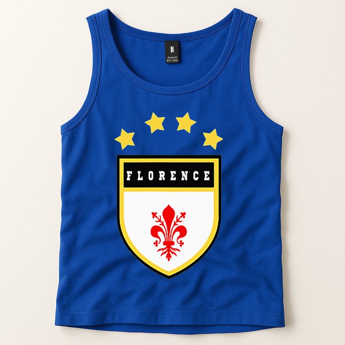 Florence Pocket Coat Of Arms National Pride Flag Tank Top