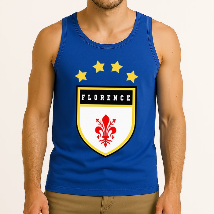Florence Pocket Coat Of Arms National Pride Flag Tank Top