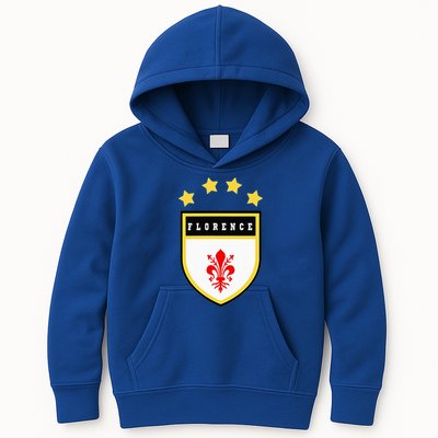 Florence Pocket Coat Of Arms National Pride Flag Kids Hoodie