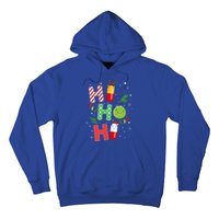 Funny Pharmacist Christmas Ho Ho Ho Pharmacy Technician Tech Gift Hoodie