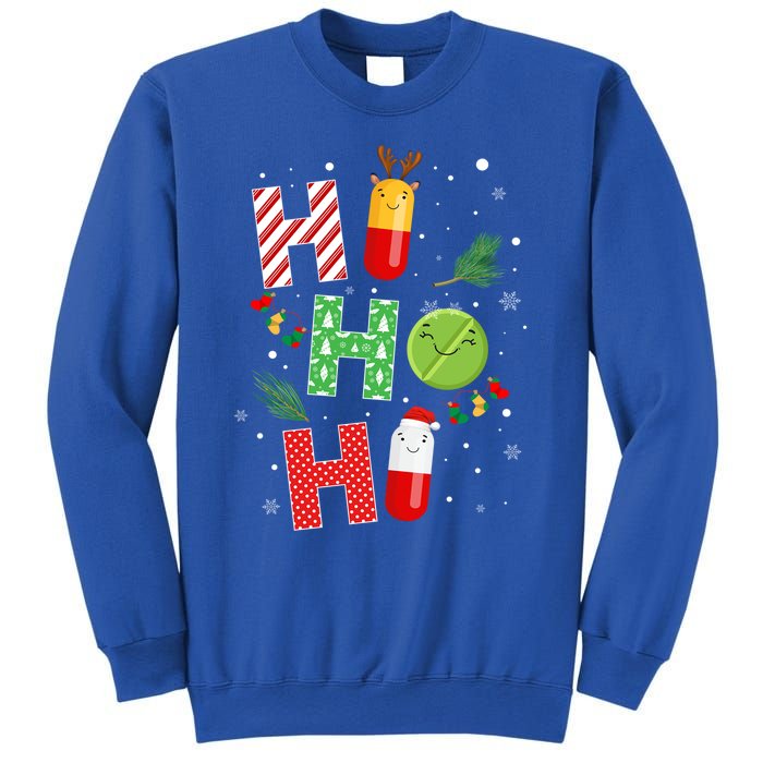 Funny Pharmacist Christmas Ho Ho Ho Pharmacy Technician Tech Gift Sweatshirt